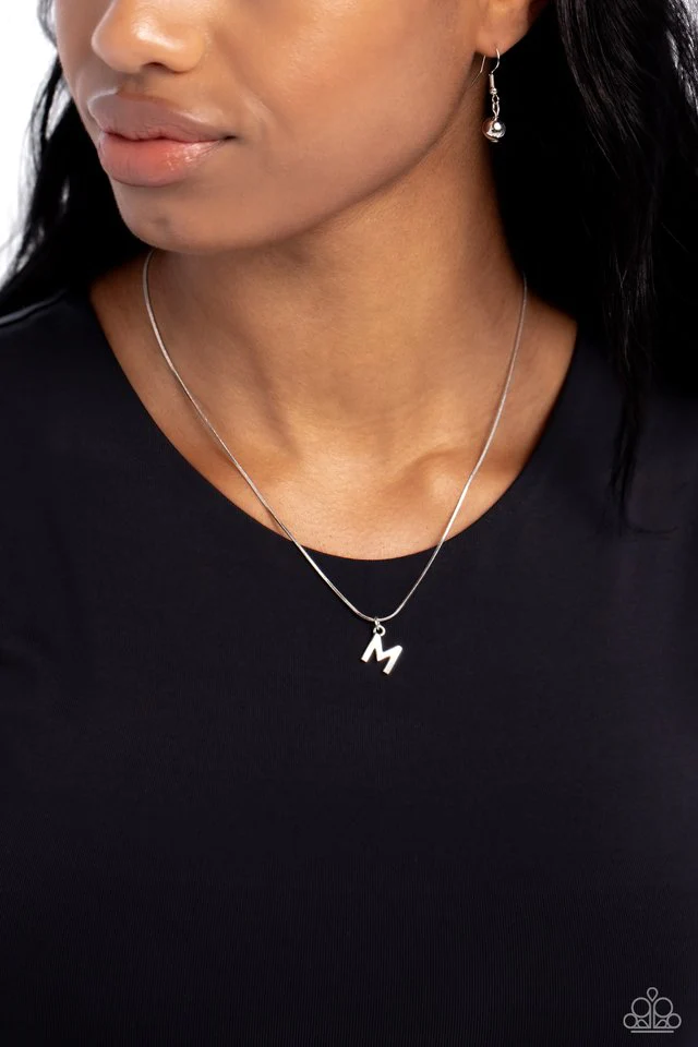 Paparazzi Seize the Initial - Silver