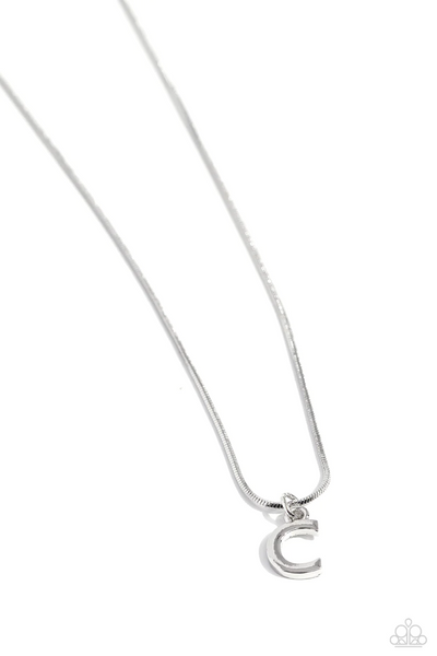 Paparazzi Seize the Initial - Silver