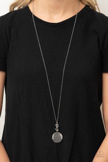 Paparazzi Maternal Blessings - Blue - Mother's Day Necklace