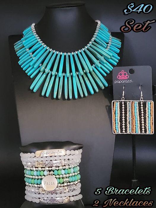 Boho Set Necklace and SweetStack Set