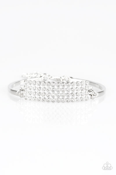Paparazzi Top-Class Class - White - Studio Bling by Glam With Mack