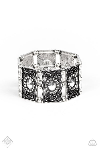 Paparazzi Tycoon Texture - White