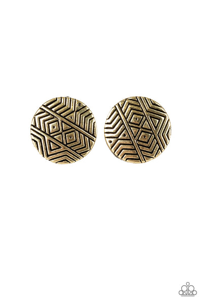 Paparazzi Bright As A Button - Brass