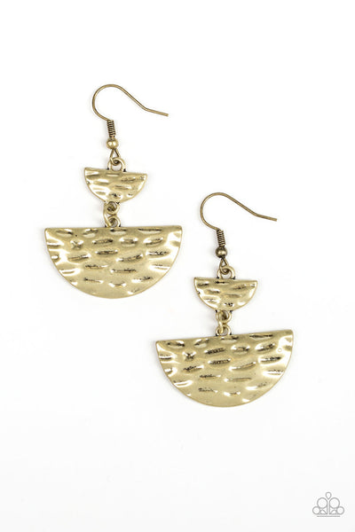 Paparazzi Triassic Triangles - Brass