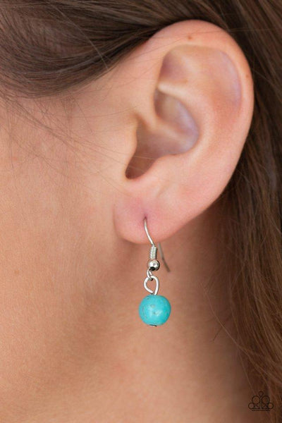 Paparazzi Rural Revival Blue Necklace