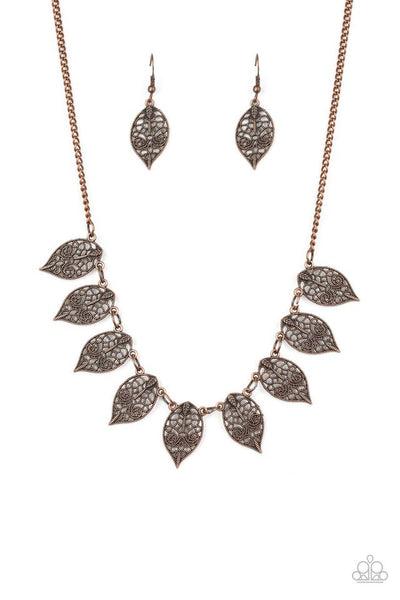 Paparazzi Leafy Lagoon-Copper