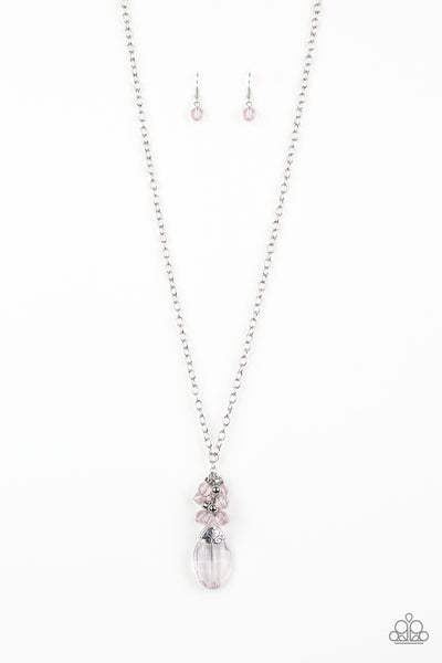Paparazzi Crystal Cascade - Pink