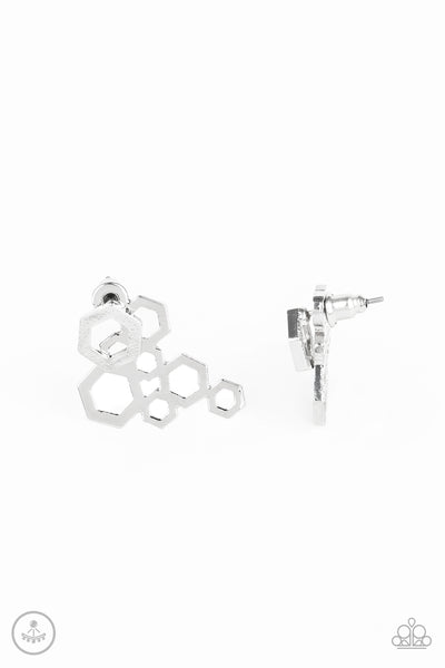 Paparazzi Six-Sided Shimmer - Silver