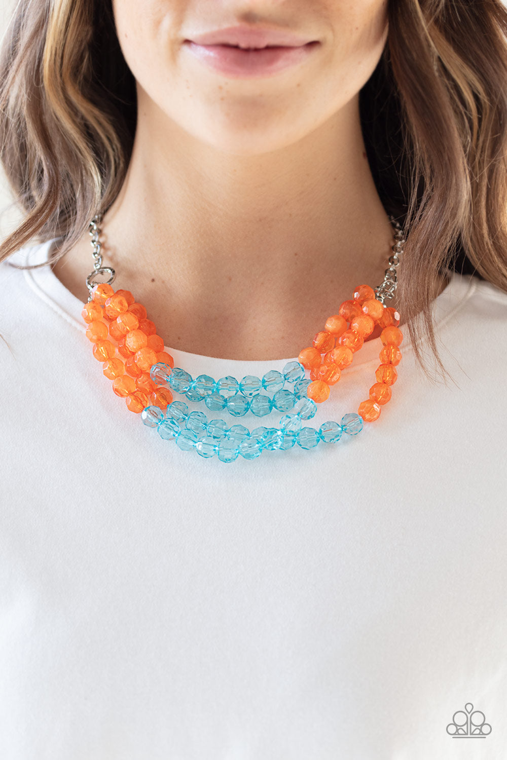 Paparazzi Summer Ice - Orange