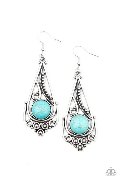 Paparazzi Earring ~ Canyon Climate