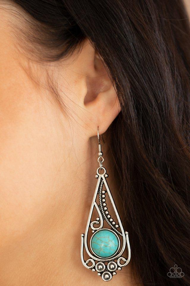 Paparazzi Earring ~ Canyon Climate