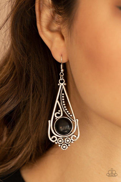 Paparazzi Earring ~ Canyon Climate