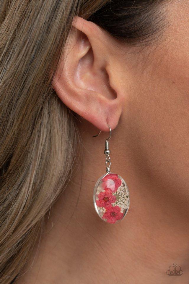 Paparazzi Earring ~ Encased Enchantment