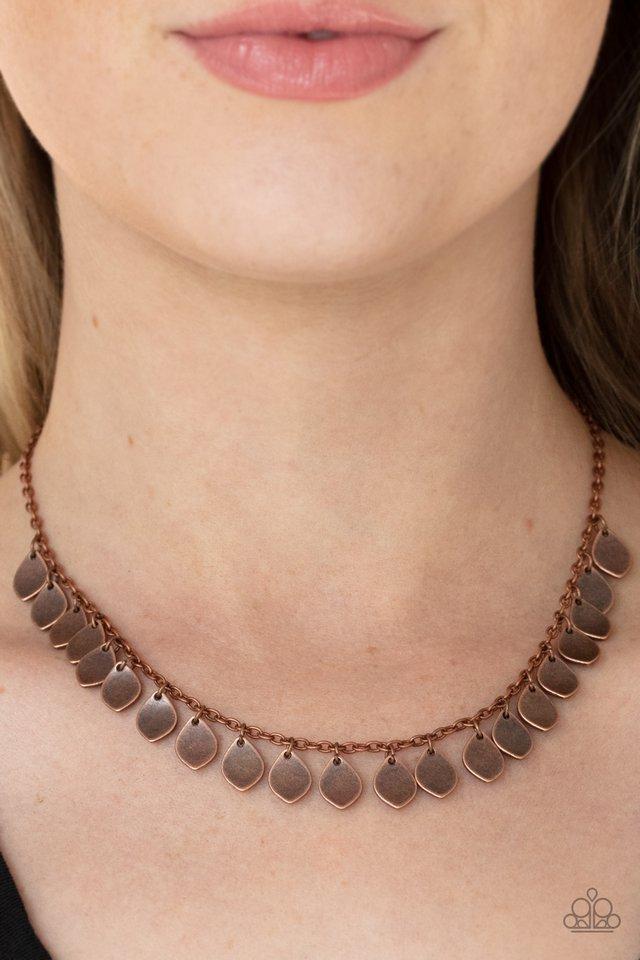 Paparazzi Necklace ~ Dainty DISCovery