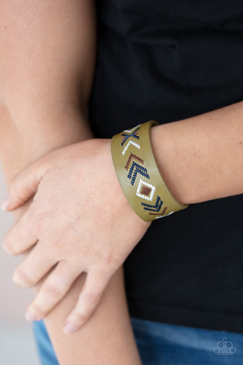 Paparazzi ♥ Cliff Glyphs - Multi ♥ Bracelet