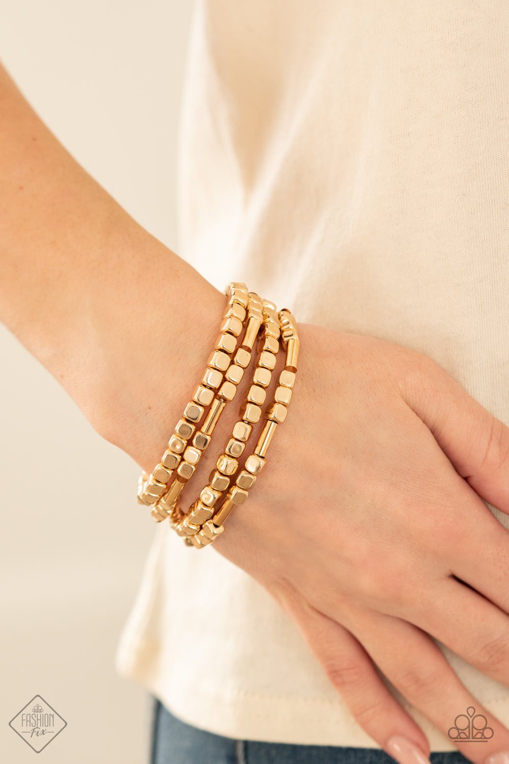 Paparazzi ♥ Metro Materials - Bracelet
