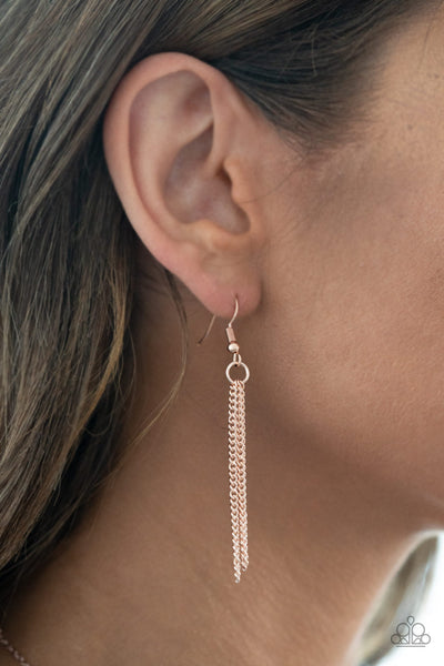 Paparazzi Floral Embrace - Rose Gold