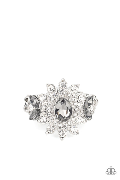 Paparazzi The Princess and The FROND Silver Ring