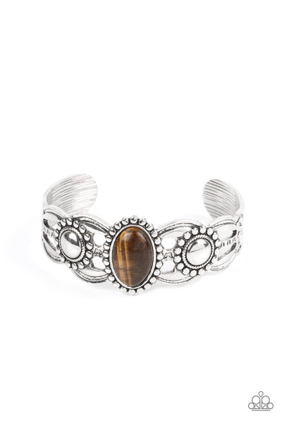 Paparazzi Solar Solstice - Brown Bracelet