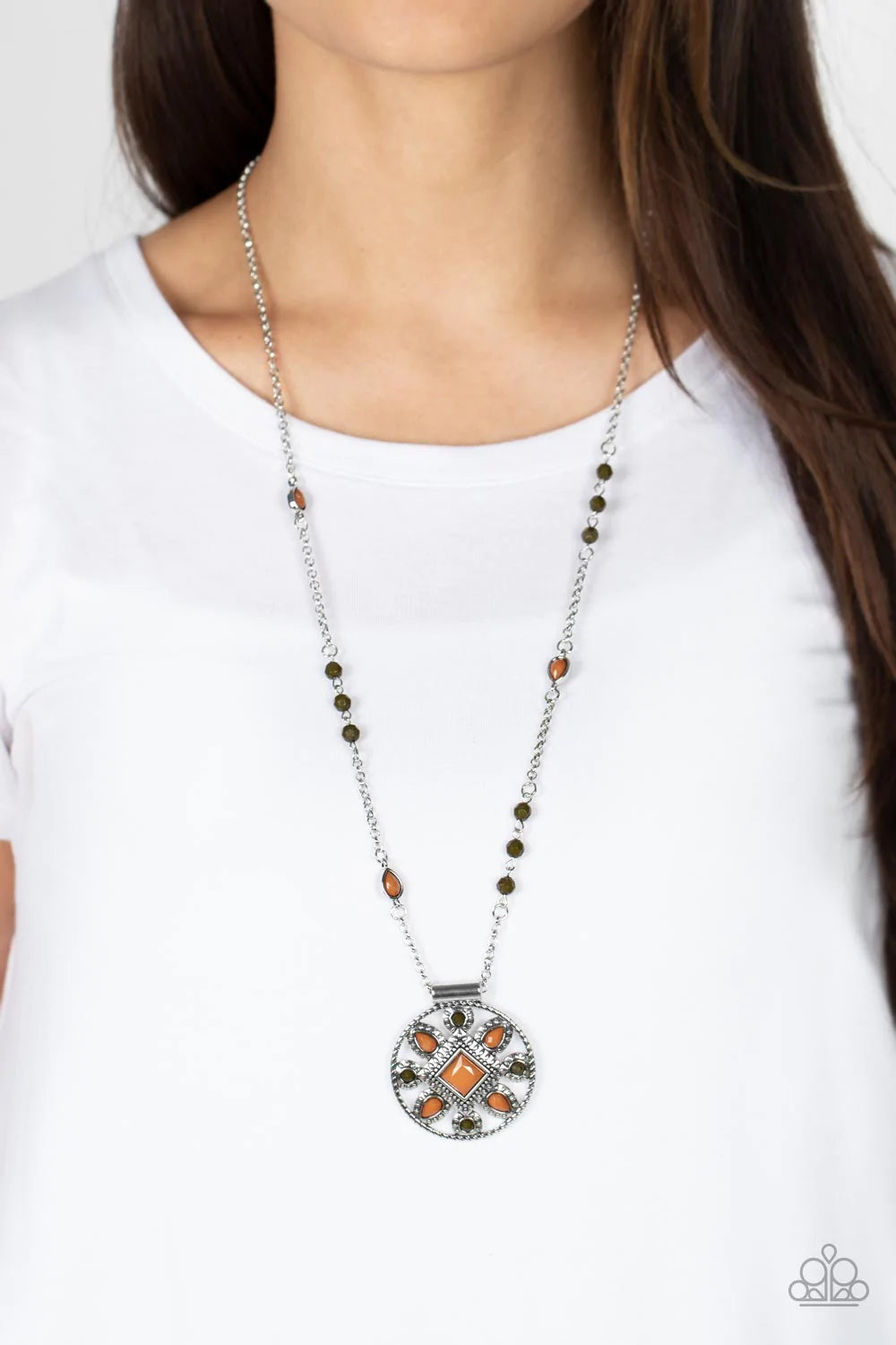 Paparazzi Sierra Showroom - Brown Necklace