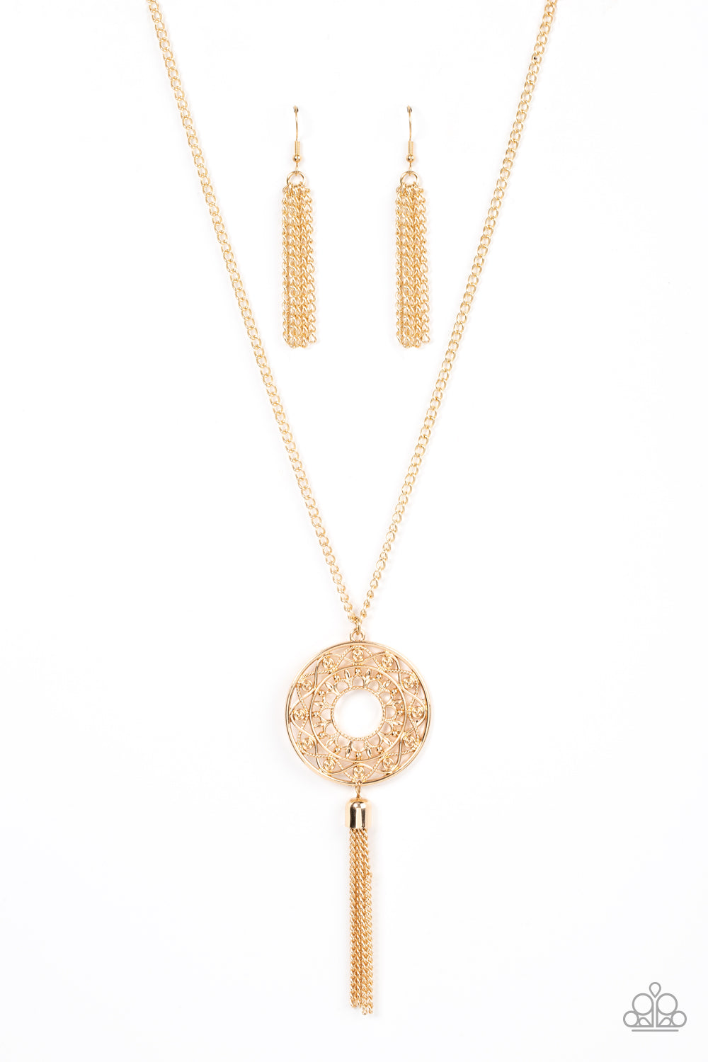 Paparazzi Tai Chi Tassel - Gold