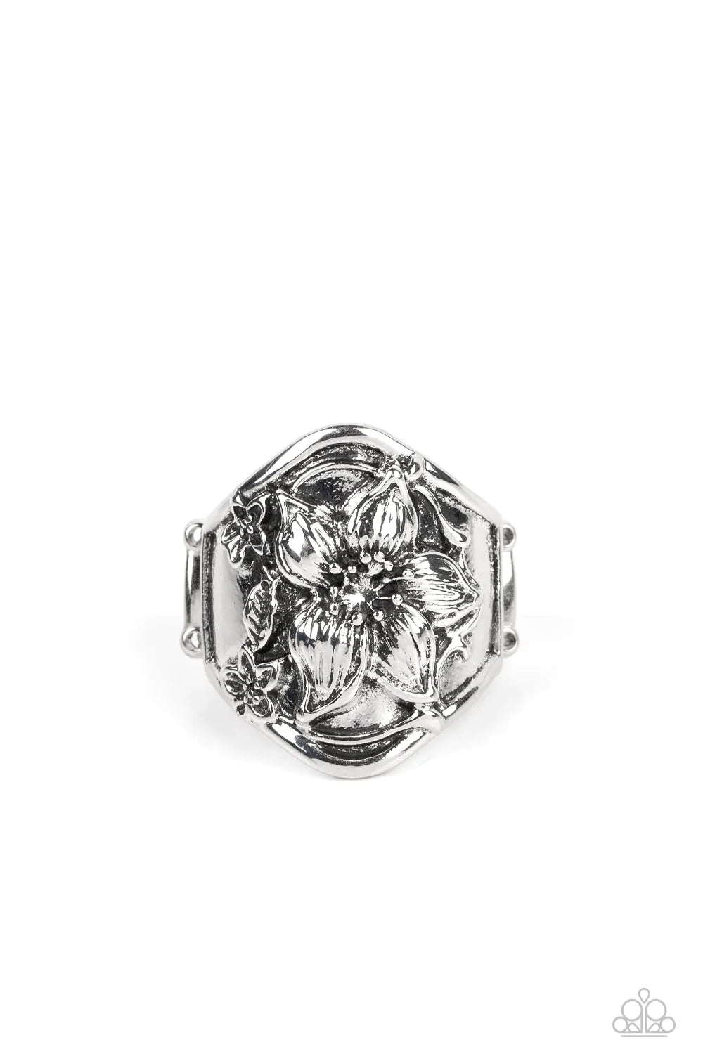 Paparazzi ♥ Hibiscus Harbor - Silver ♥ Ring