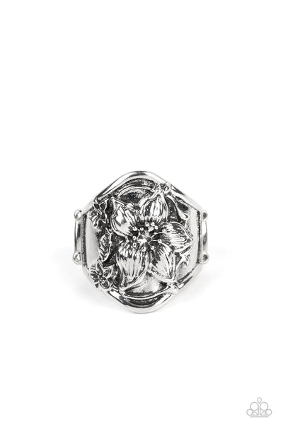 Paparazzi ♥ Hibiscus Harbor - Silver ♥ Ring