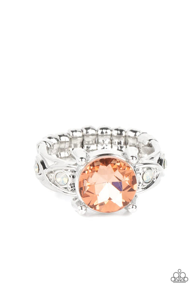 Paparazzi ♥ Intergalactic I Do - Orange ♥ Ring