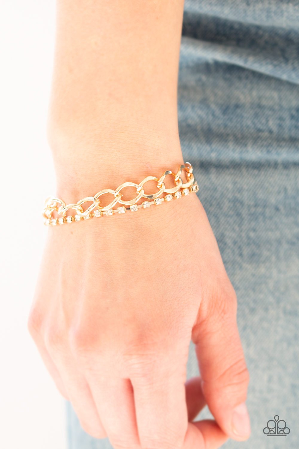 Paparazzi Material Girl - Gold - Bracelet