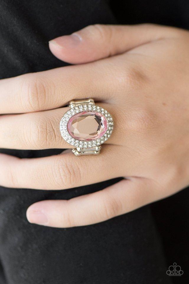Paparazzi A Fair CACHE - Pink Paparazzi Ring