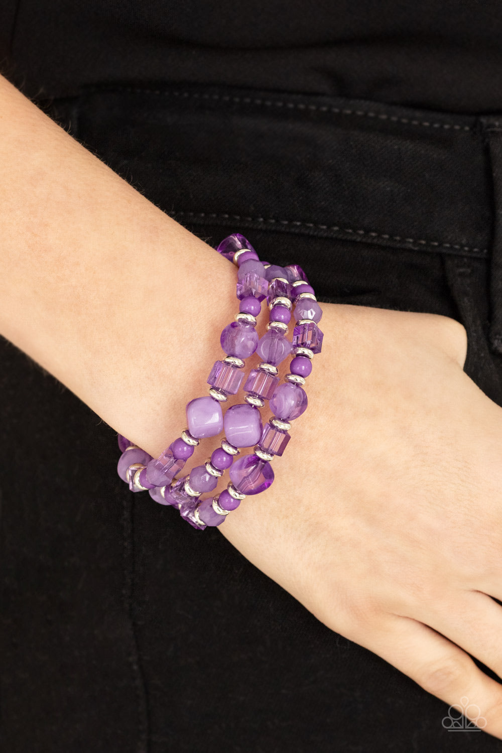 Paparazzi Bracelet ~ Girly Girl Glimmer
