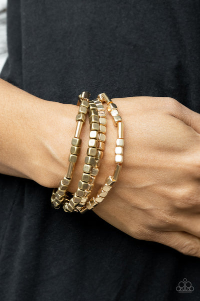 Paparazzi ♥ Metro Materials - Bracelet