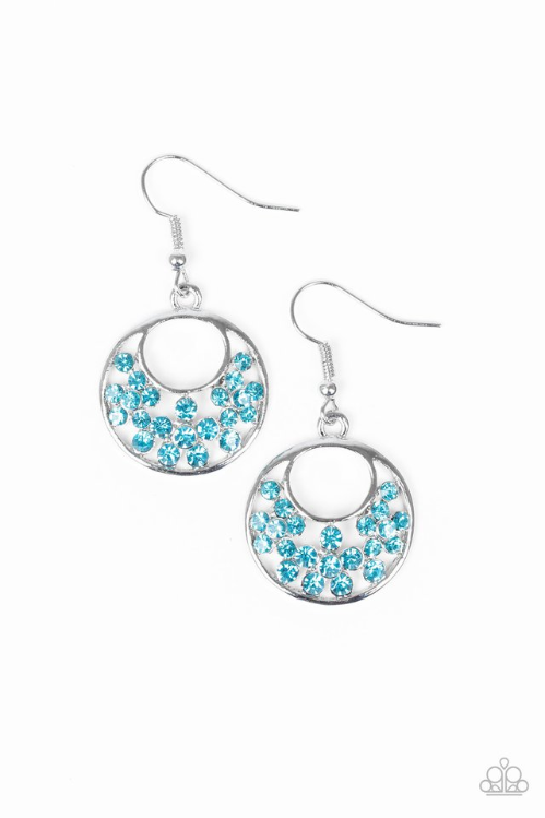 Paparazzi Sugary Shine Blue Earring