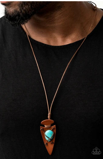 Paparazzi Hold Your ARROWHEAD Up High - Blue