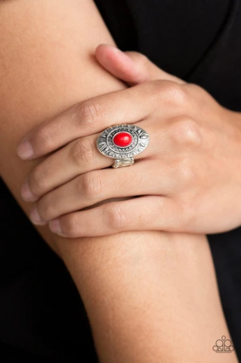 Paparazzi Stone Fox - Red