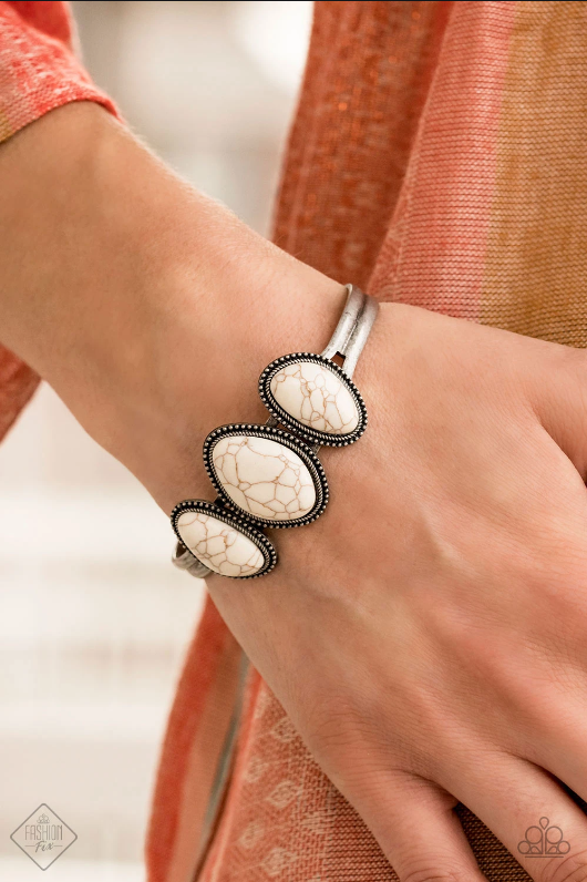 Paparazzi Stone Shrine - White