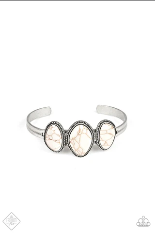 Paparazzi Stone Shrine - White