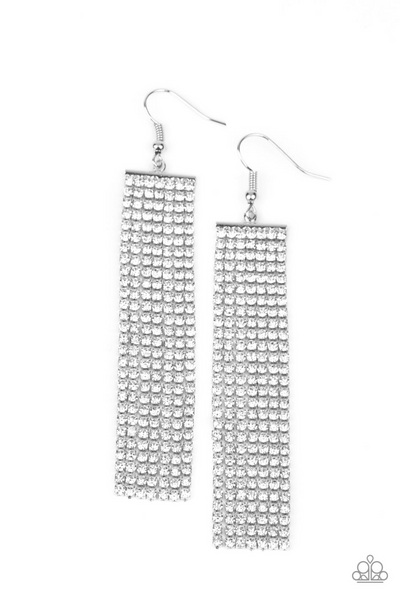 Paparazzi Top-Down Shimmer - White