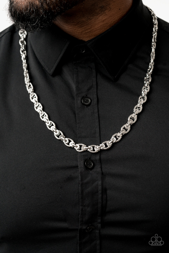 Paparazzi Grit and Gridiron - Silver
