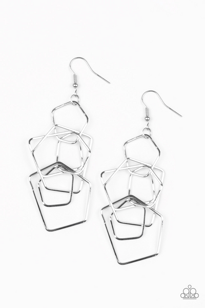 Paparazzi Five-Sided Fabulous - Silver
