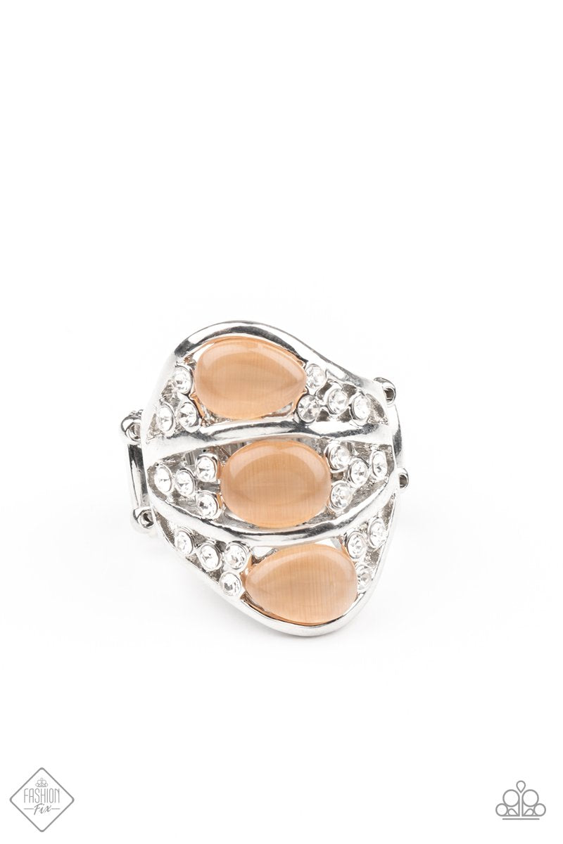 Paparazzi Accessories Underrated Shimmer - Orange Ring