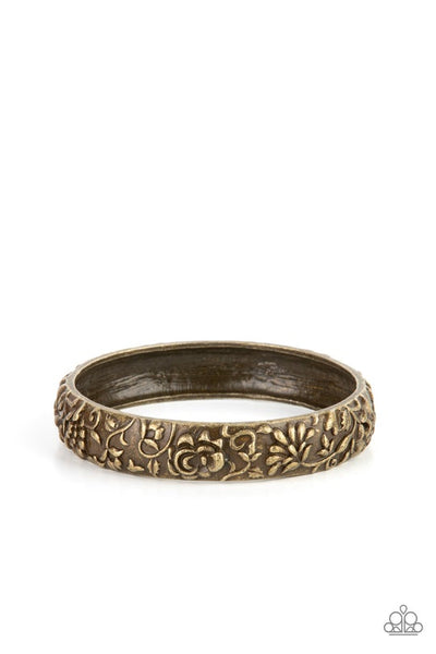Paparazzi Victorian Meadow - Brass