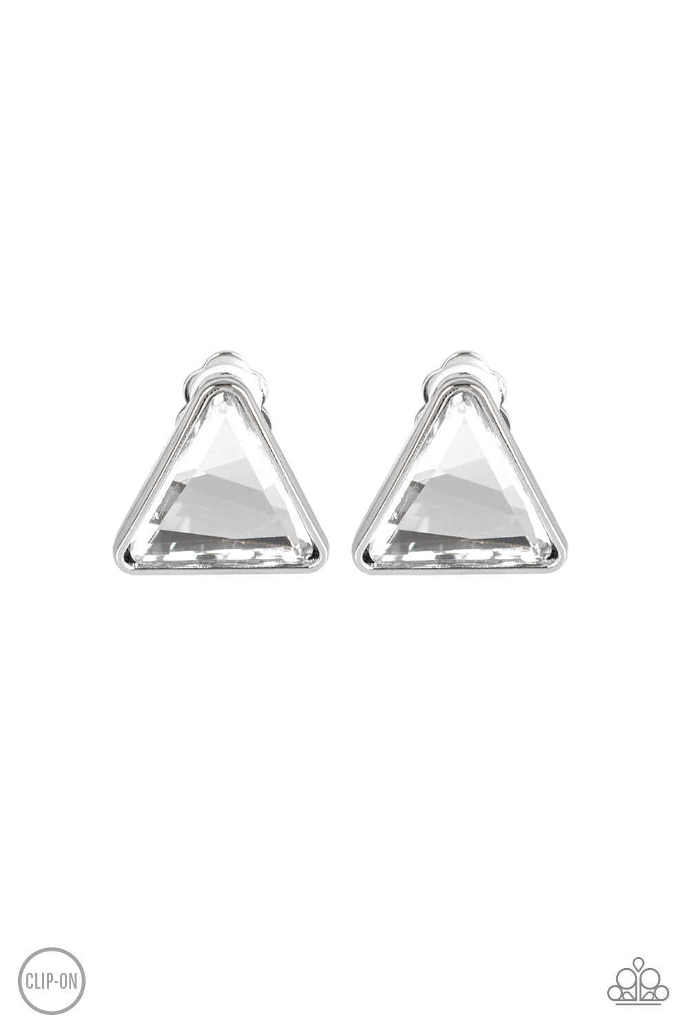 Paparazzi Timeless In Triangles - White