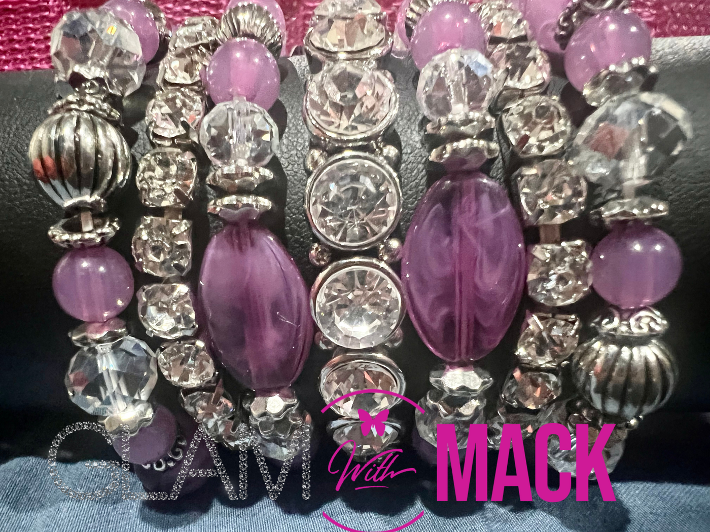 Purple & Bling set