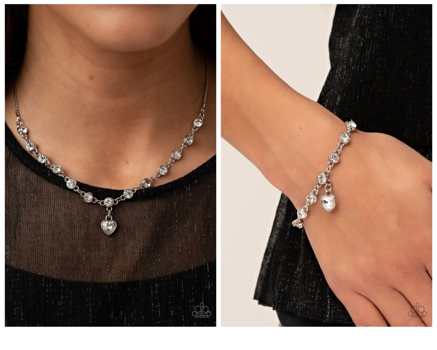 Paparazzi True Love Set Necklace and Bracelet